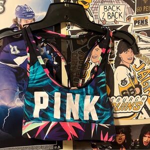 PINK Victoria's Secret Multicolor Sports Bra